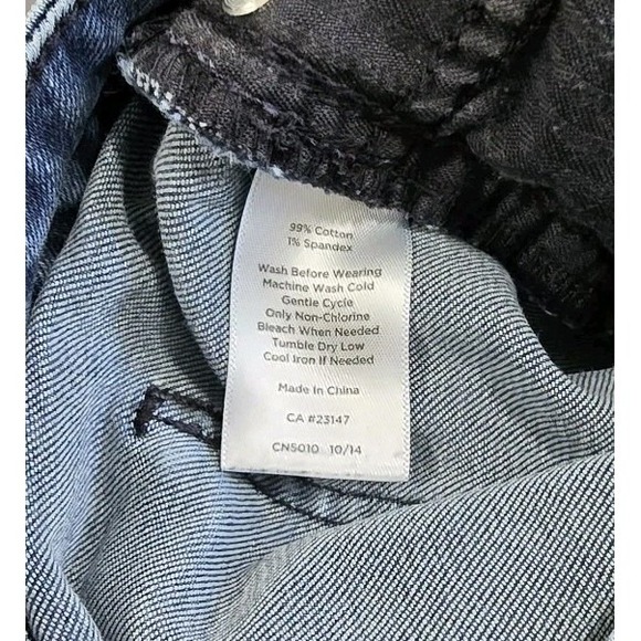 Talbots Curvy Straight Leg Jeans Women's Size 12 Blue Denim Stretch - Picture 8 of 12